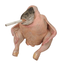 Smoking Chicken Fish